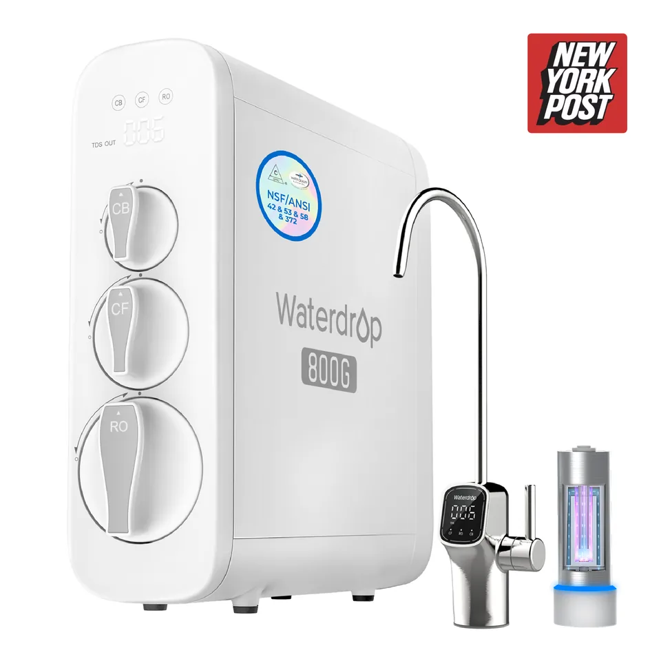 800 GPD Tankless Reverse Osmosis System - Waterdrop G3P800