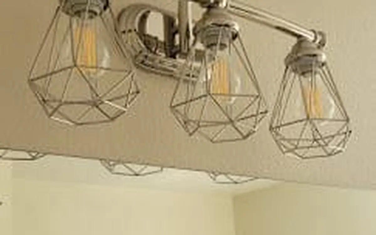 Vanity light fixture installed by the Zomg crew
