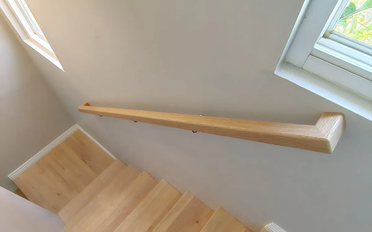 Handrail installed by the Zomg crew