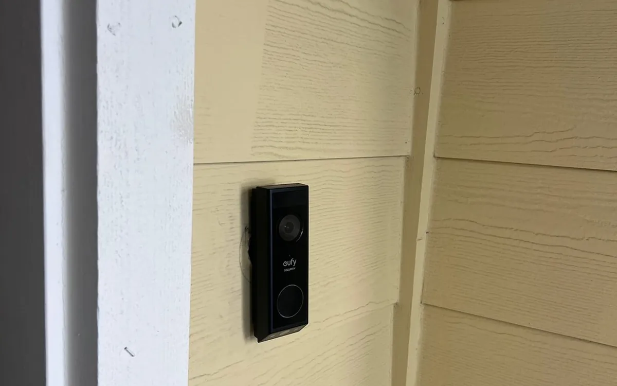 Video doorbell installed by Zomg