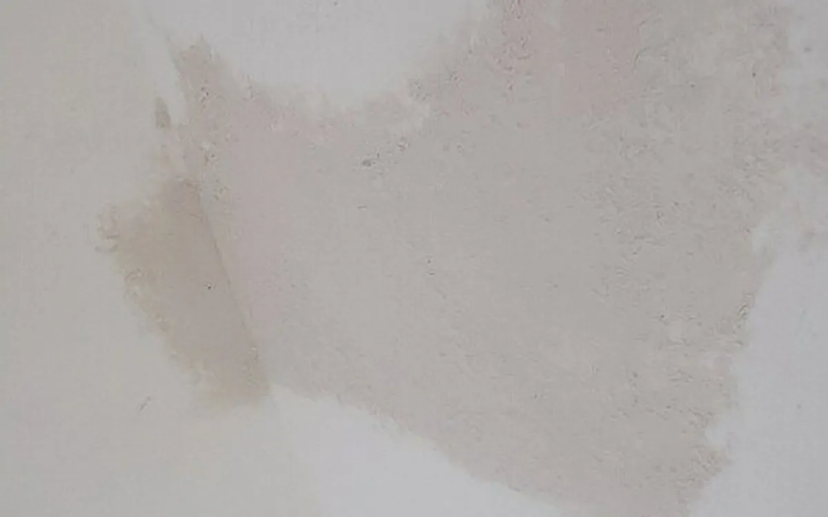 Patch mudded and ready for texture