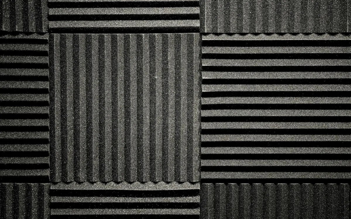Corrugated acoustic wall panels